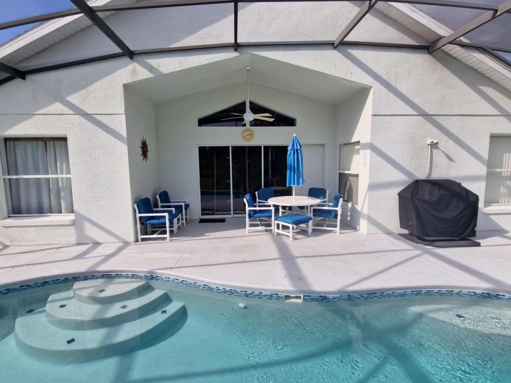 Villa Met Prive Zwembad Nabij Orlando Optional Heated Pool Dundee Kültér fotó